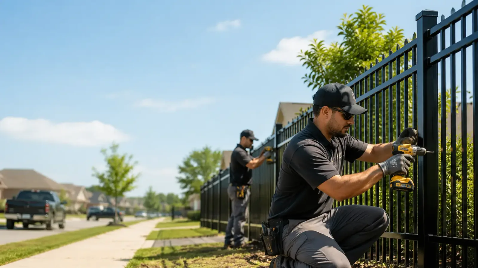 Metal Fence Installation in Rowley, MA